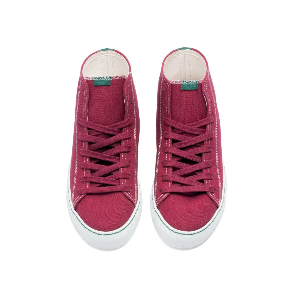 Vegan laces bordeaux FLA004 - Image 2