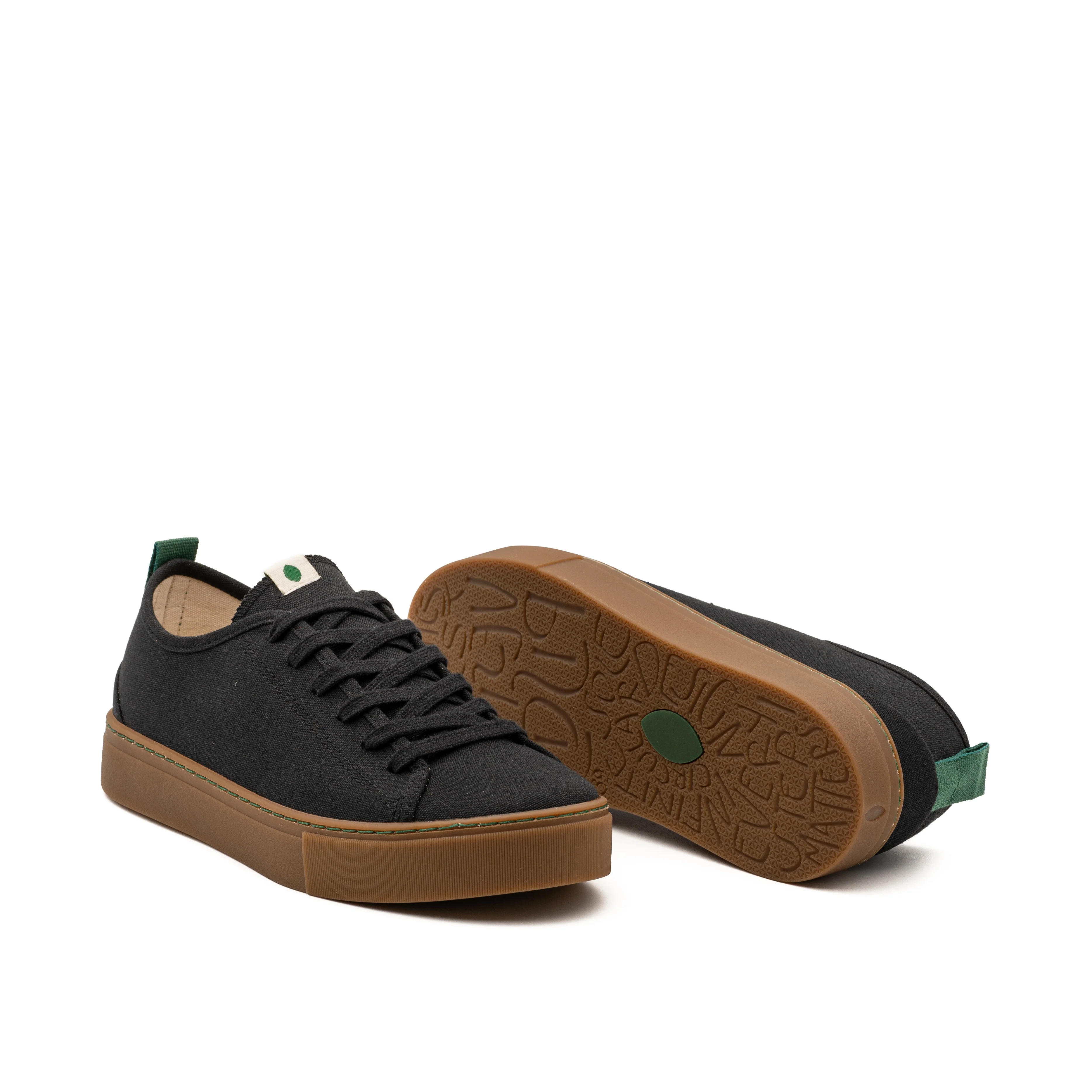 Vegan sneaker black NIK001 - Image 2
