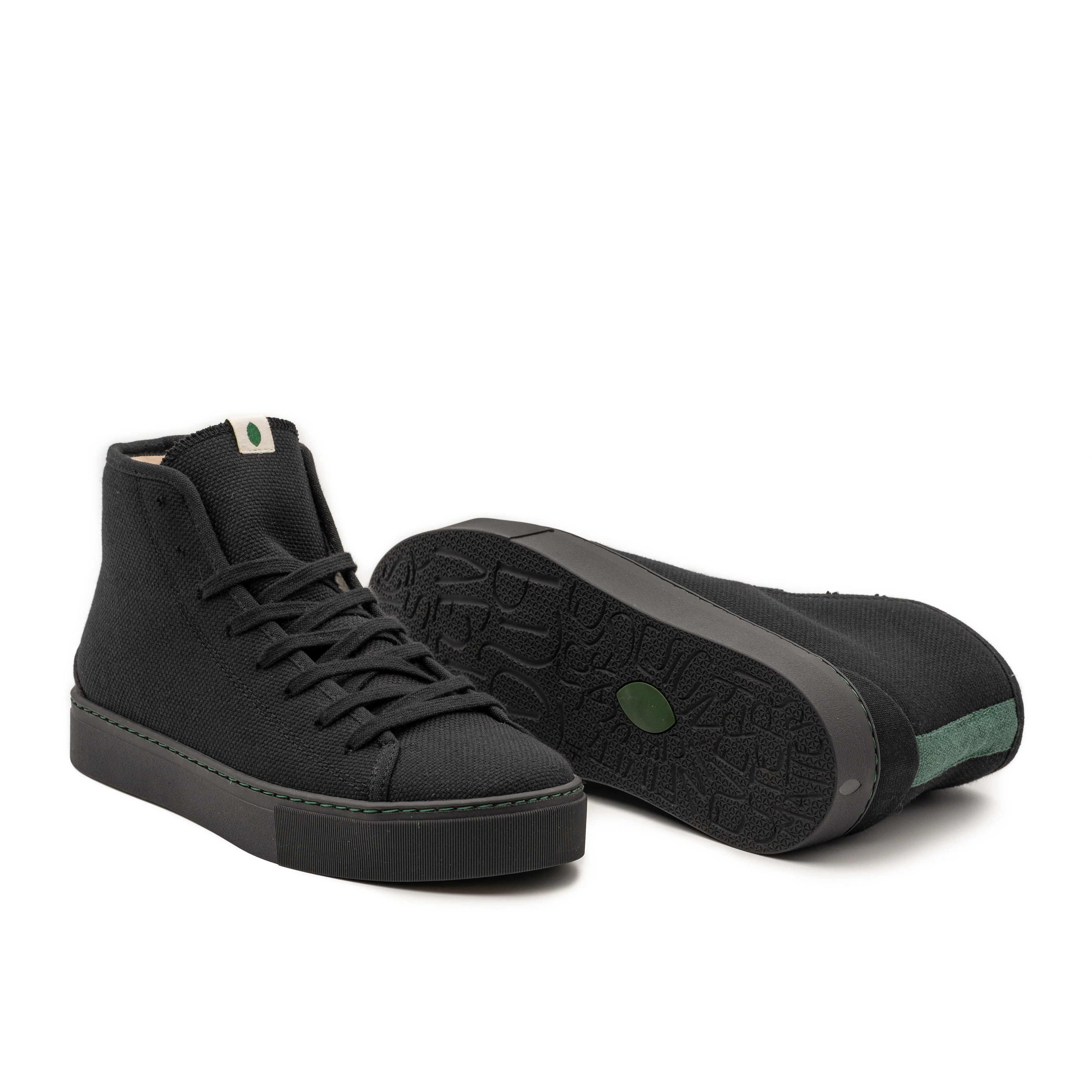 Vegan bootie black PLA006 - Image 2