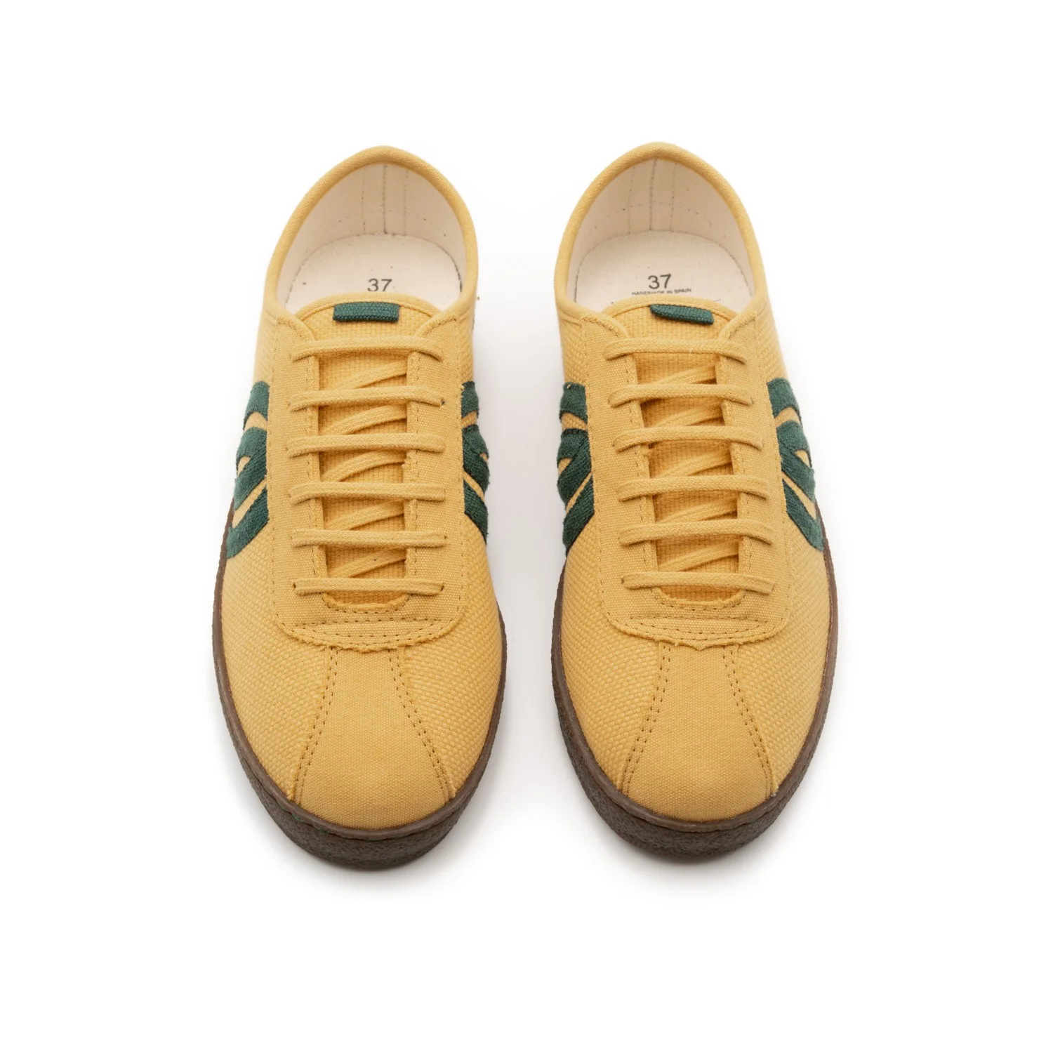 Vegan sneaker mustard DIO025 - Image 4
