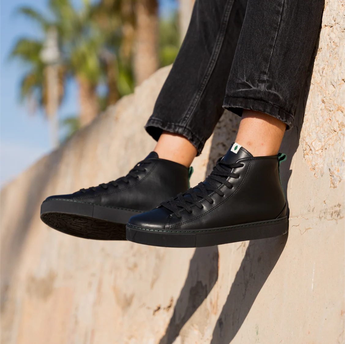 Vegan winter bootie Bio-Veg black PLA010 - Image 2